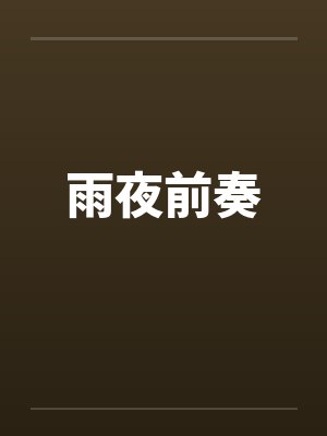 雨夜前奏