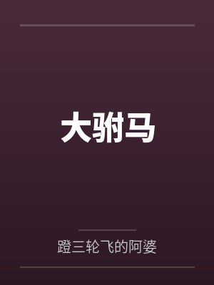 大驸马 大驸马